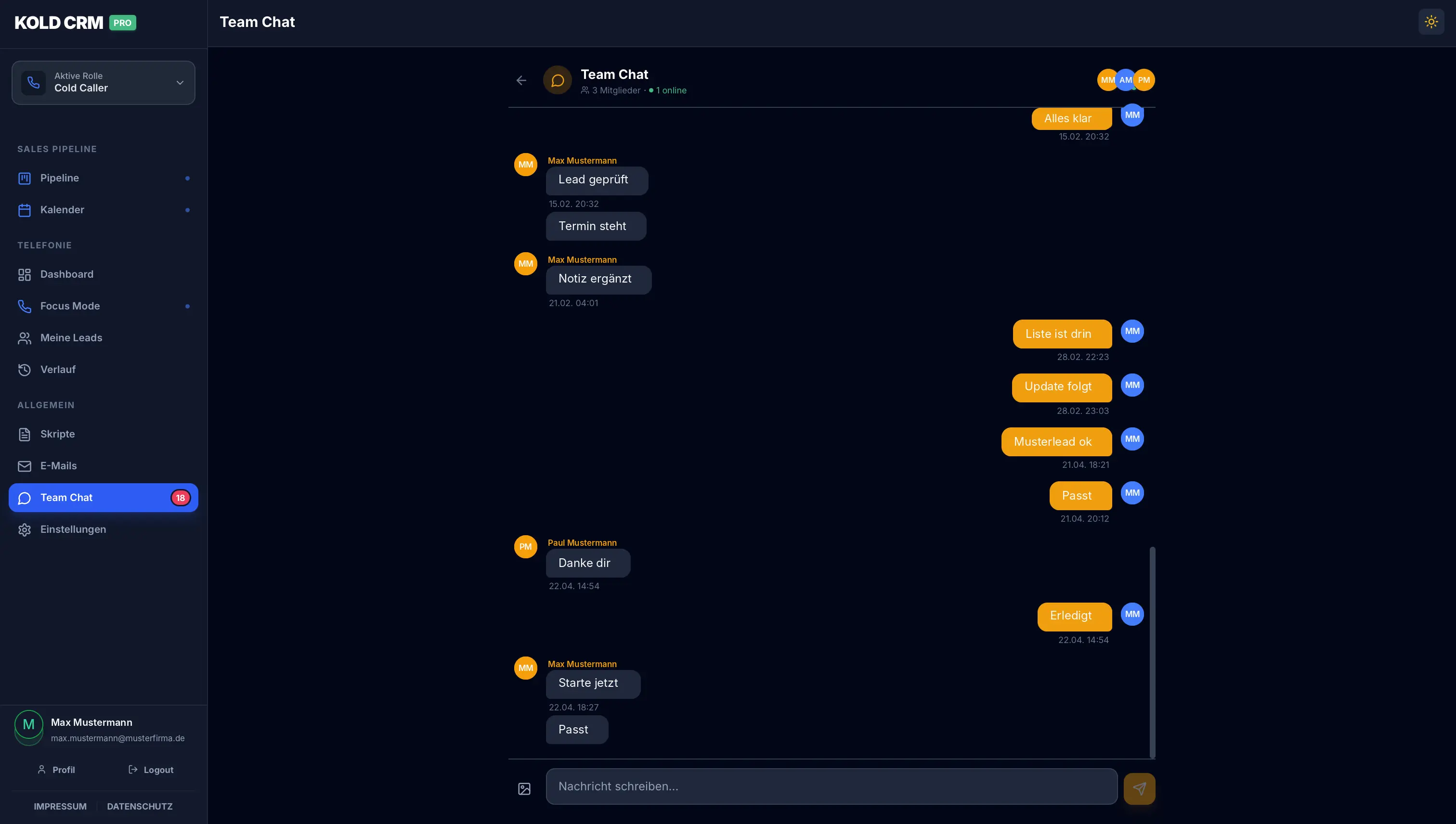 Team Chat